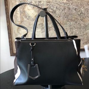 **SOLD** Fendi 'Medium 2Jours' Calf Hair Shopper